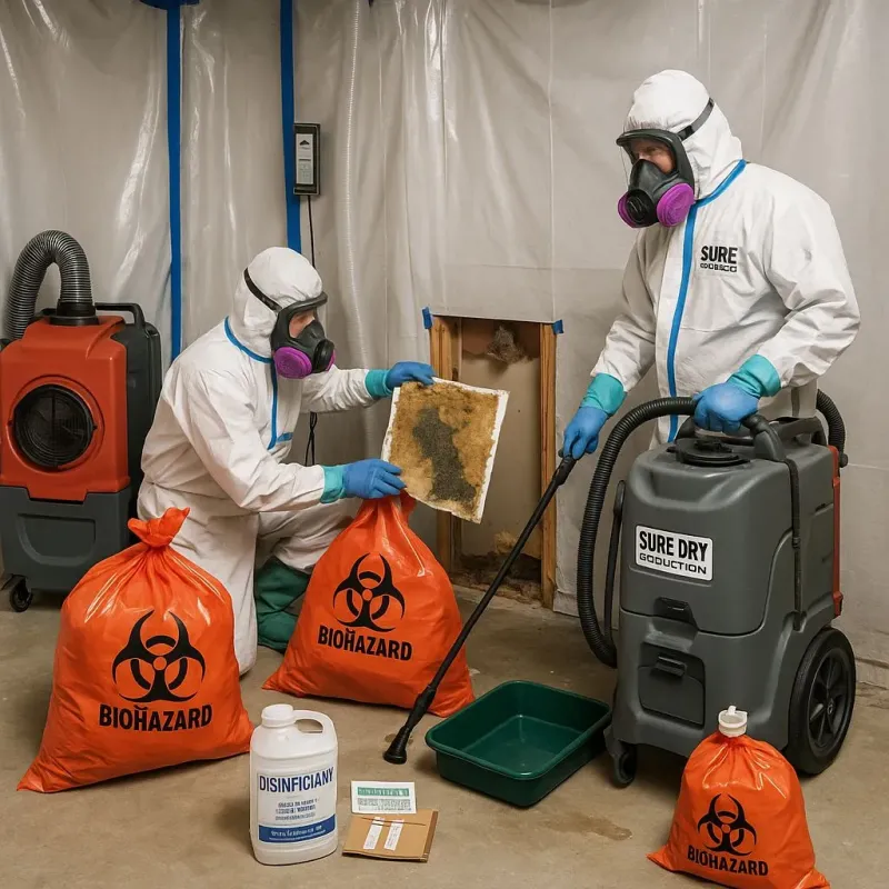 Contaminated Water Handling Protocols process in El Cerro, NM